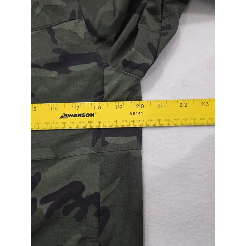 Rip Curl Anti-Series Camo Windbreaker Jacket Hooded Anti Cold Rain Youth 16 / XL